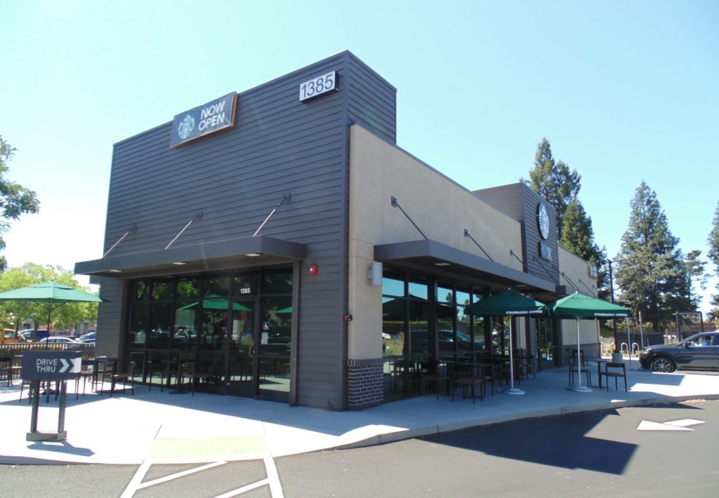 Coffee Shop With Drive Thru Lane In Northern California CLM Group